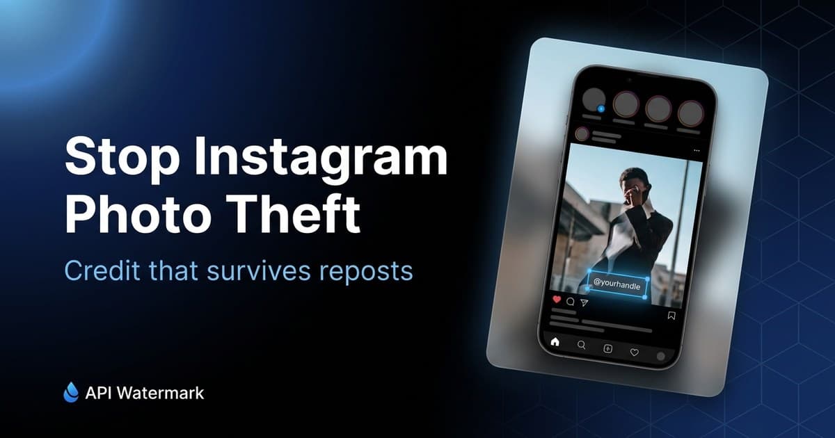 How to stop your photos being stolen on Instagram